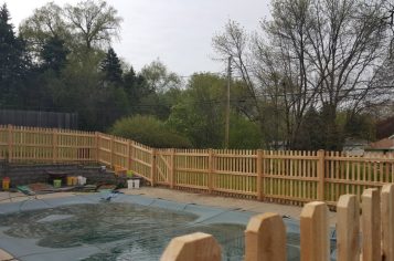 residential fences in West Bend, residential fencing in West Bend, residential fence in West Bend